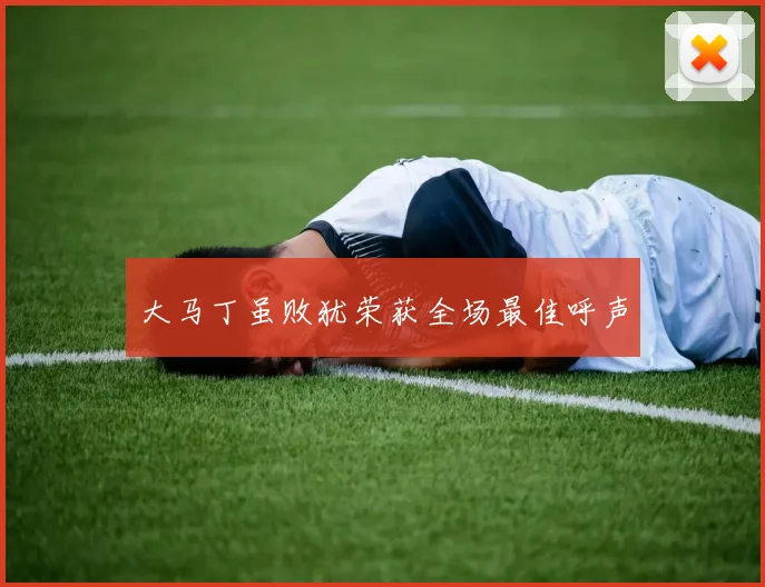 大马丁虽败犹荣获全场最佳呼声